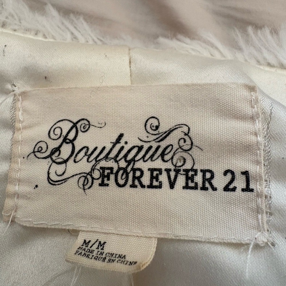Ivory Faux Fur Bridal Jacket - Women Jackets & Coats - Picture 7 of 9